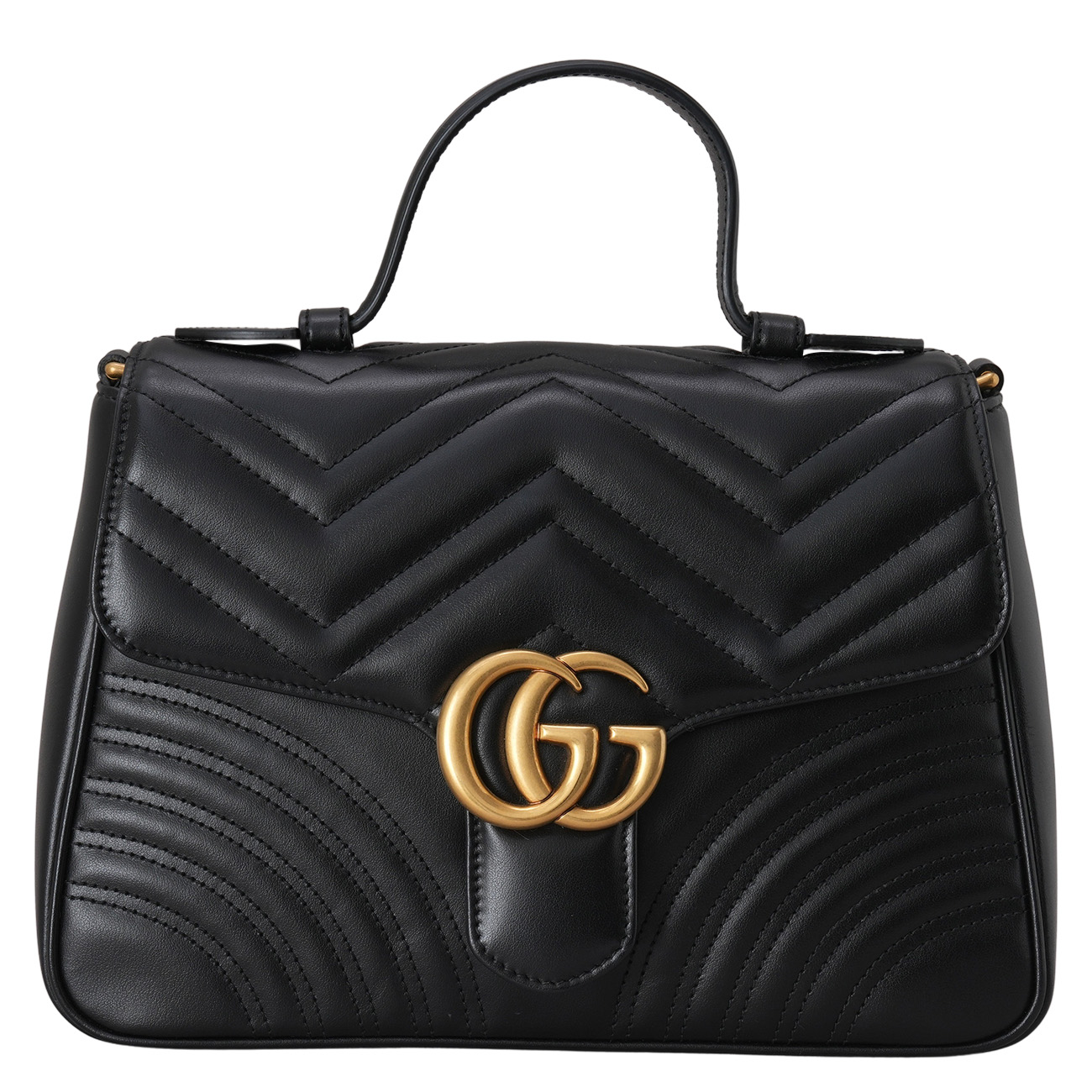 GUCCI(USED)구찌 498110 GG마몽 탑핸들 체인 숄더백