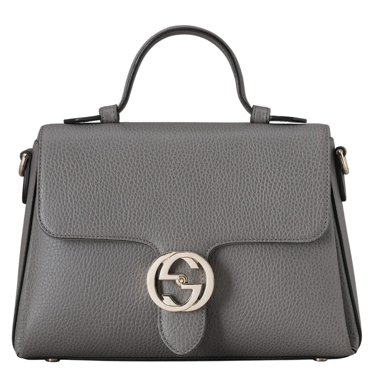 GUCCI(USED)구찌 510302 인터로킹 탑핸들 체인백