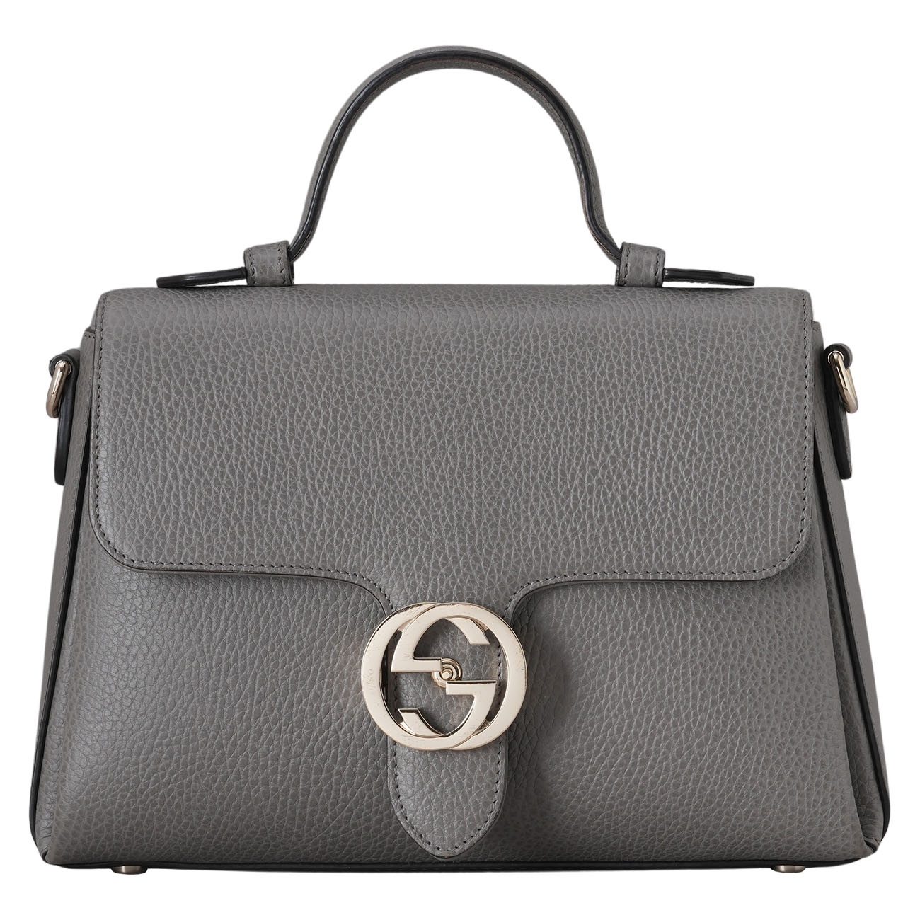 GUCCI(USED)구찌 510302 인터로킹 탑핸들 체인백