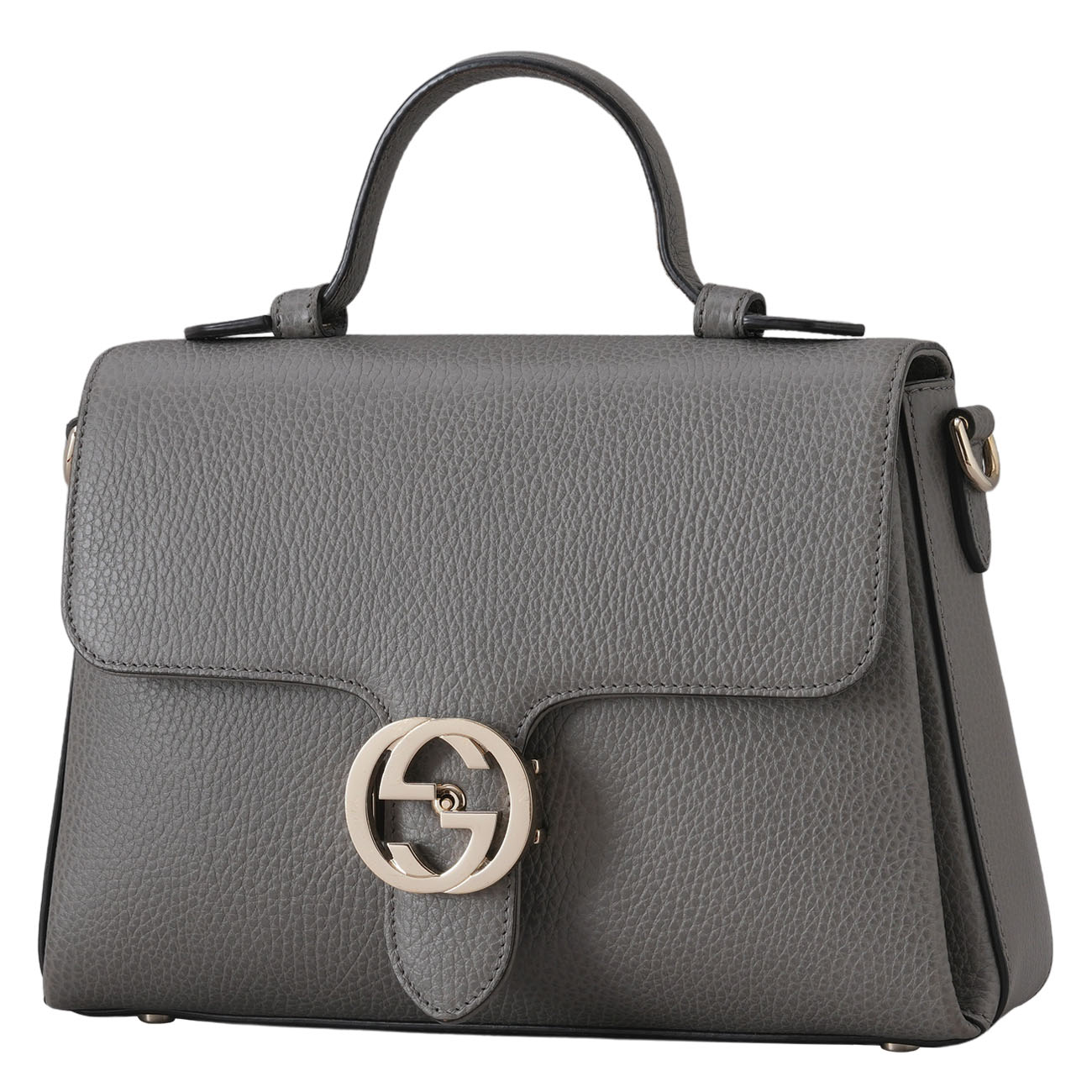 GUCCI(USED)구찌 510302 인터로킹 탑핸들 체인백
