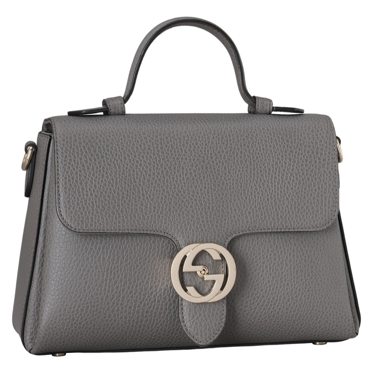 GUCCI(USED)구찌 510302 인터로킹 탑핸들 체인백