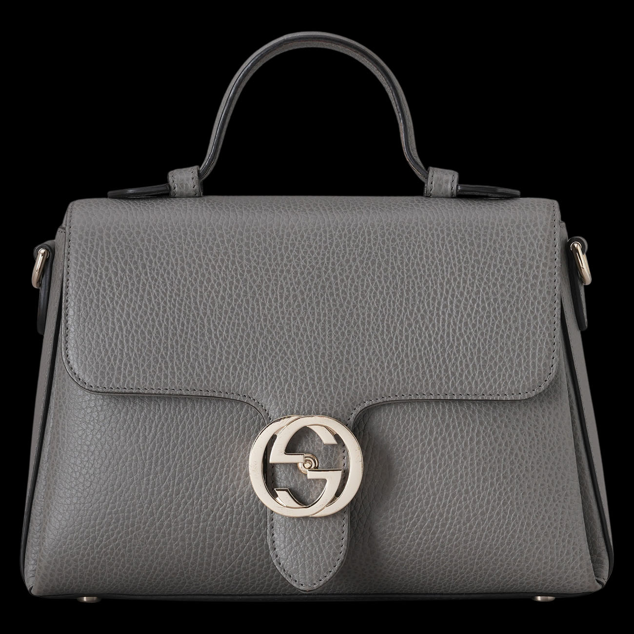 GUCCI(USED)구찌 510302 인터로킹 탑핸들 체인백