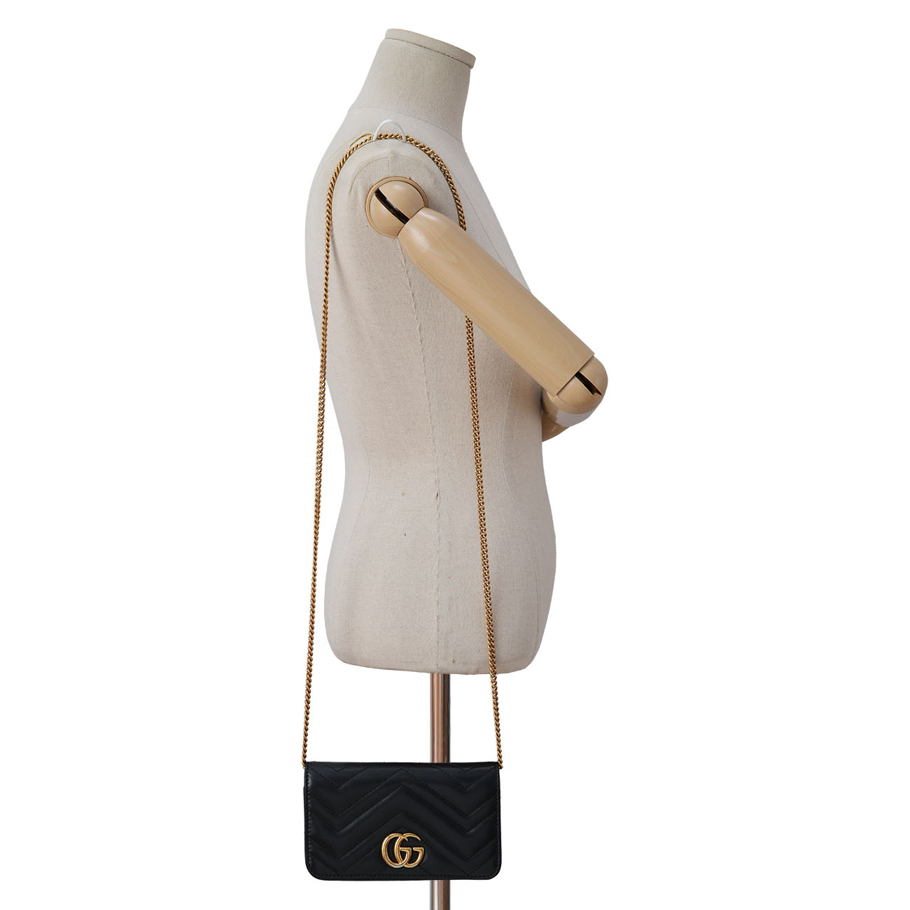 GUCCI(USED)구찌 488426 마몽 미니 체인 숄더백
