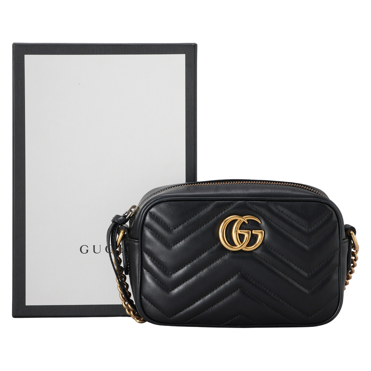 GUCCI(USED)구찌 448065 GG마몽 미니 크로스백