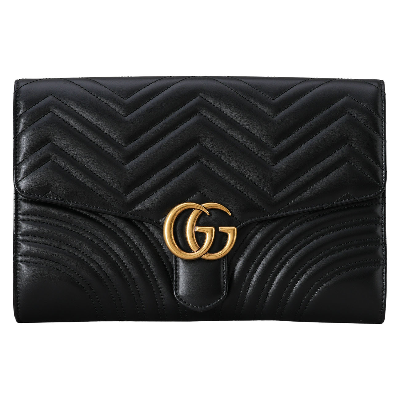 GUCCI(USED)구찌 498079 마몽 마틀라세 클러치