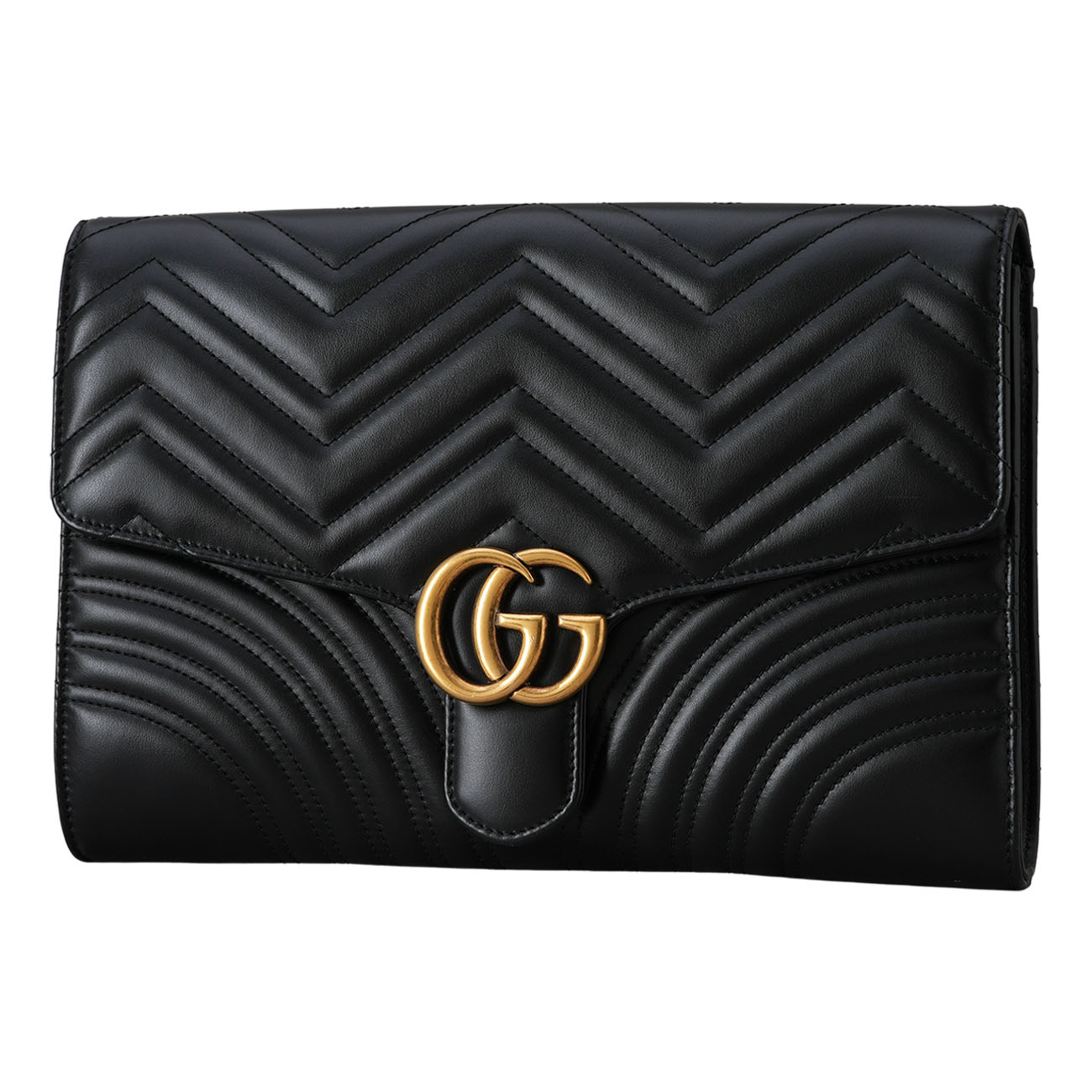 GUCCI(USED)구찌 498079 마몽 마틀라세 클러치