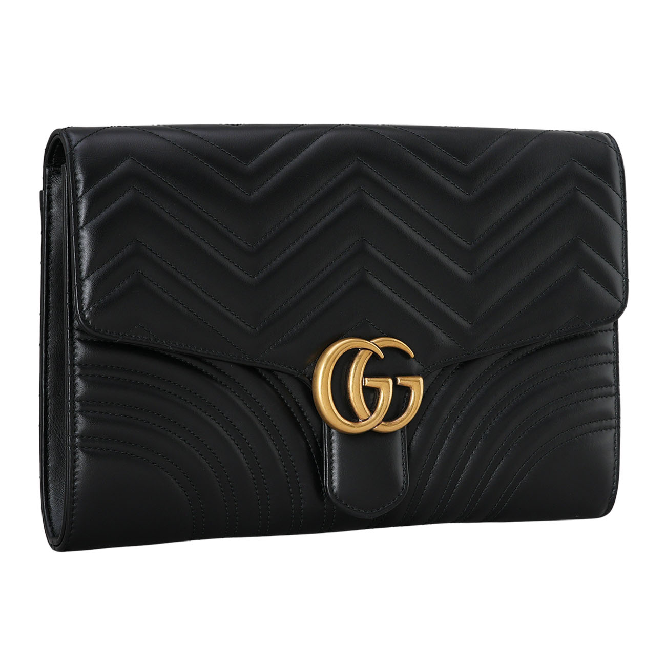 GUCCI(USED)구찌 498079 마몽 마틀라세 클러치