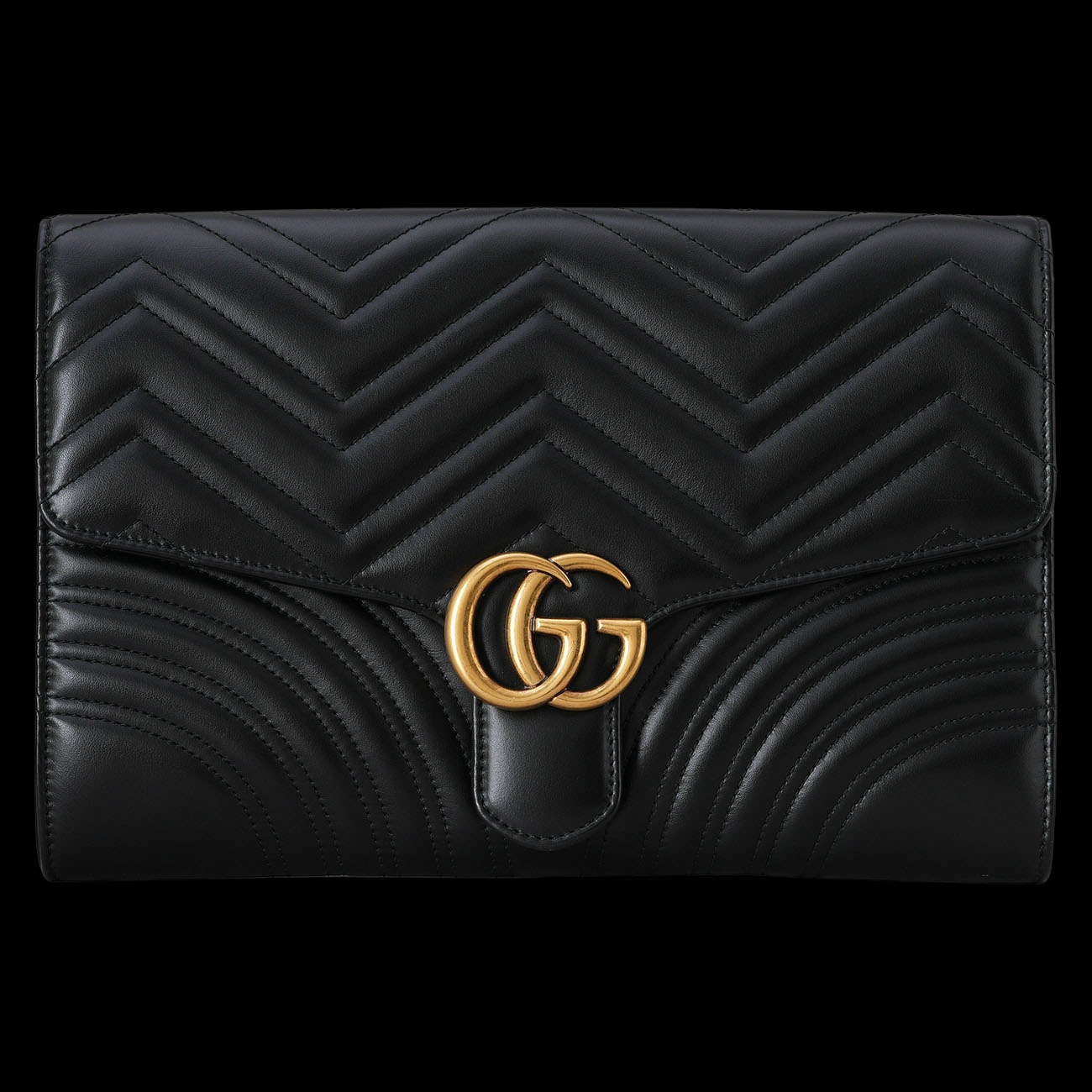 GUCCI(USED)구찌 498079 마몽 마틀라세 클러치