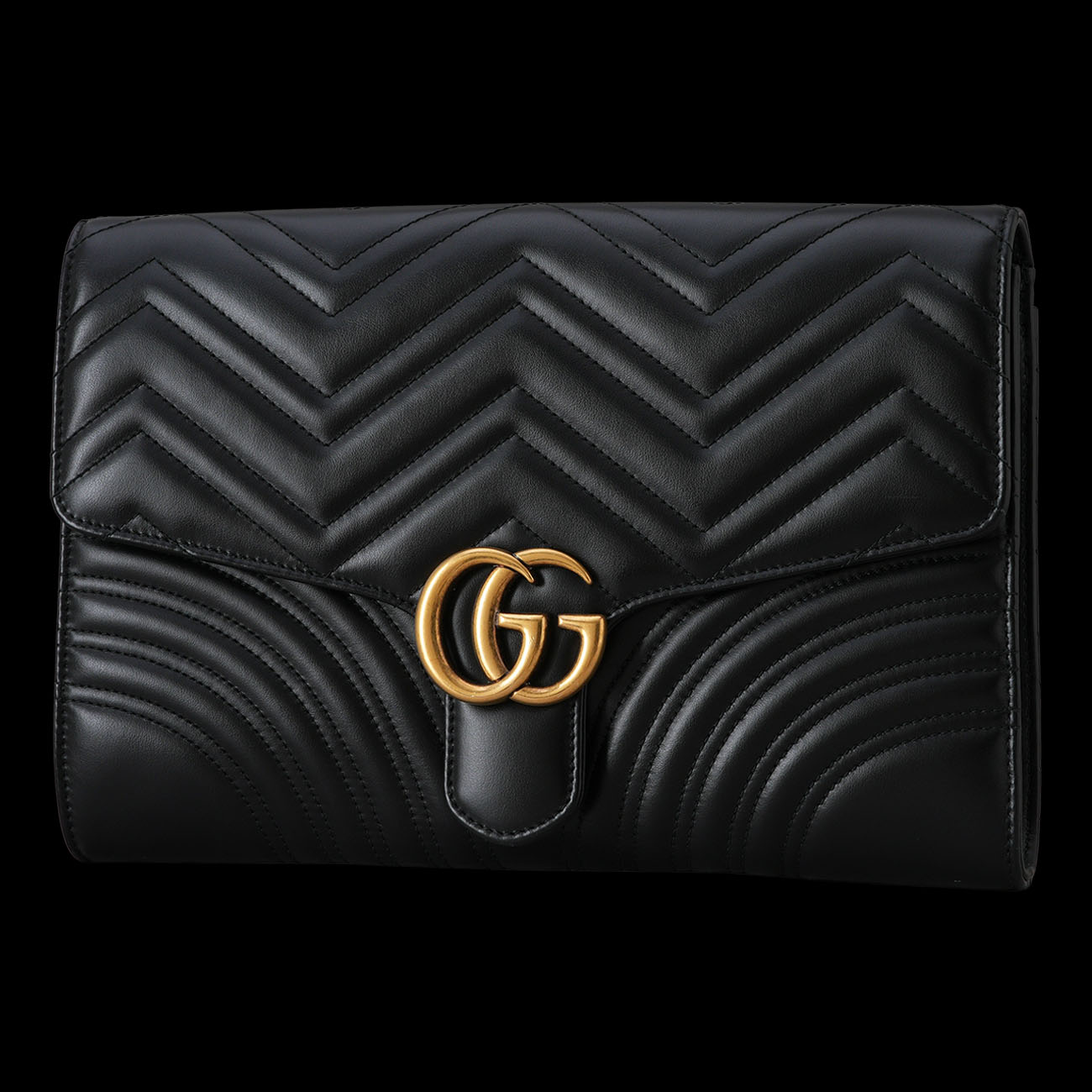 GUCCI(USED)구찌 498079 마몽 마틀라세 클러치