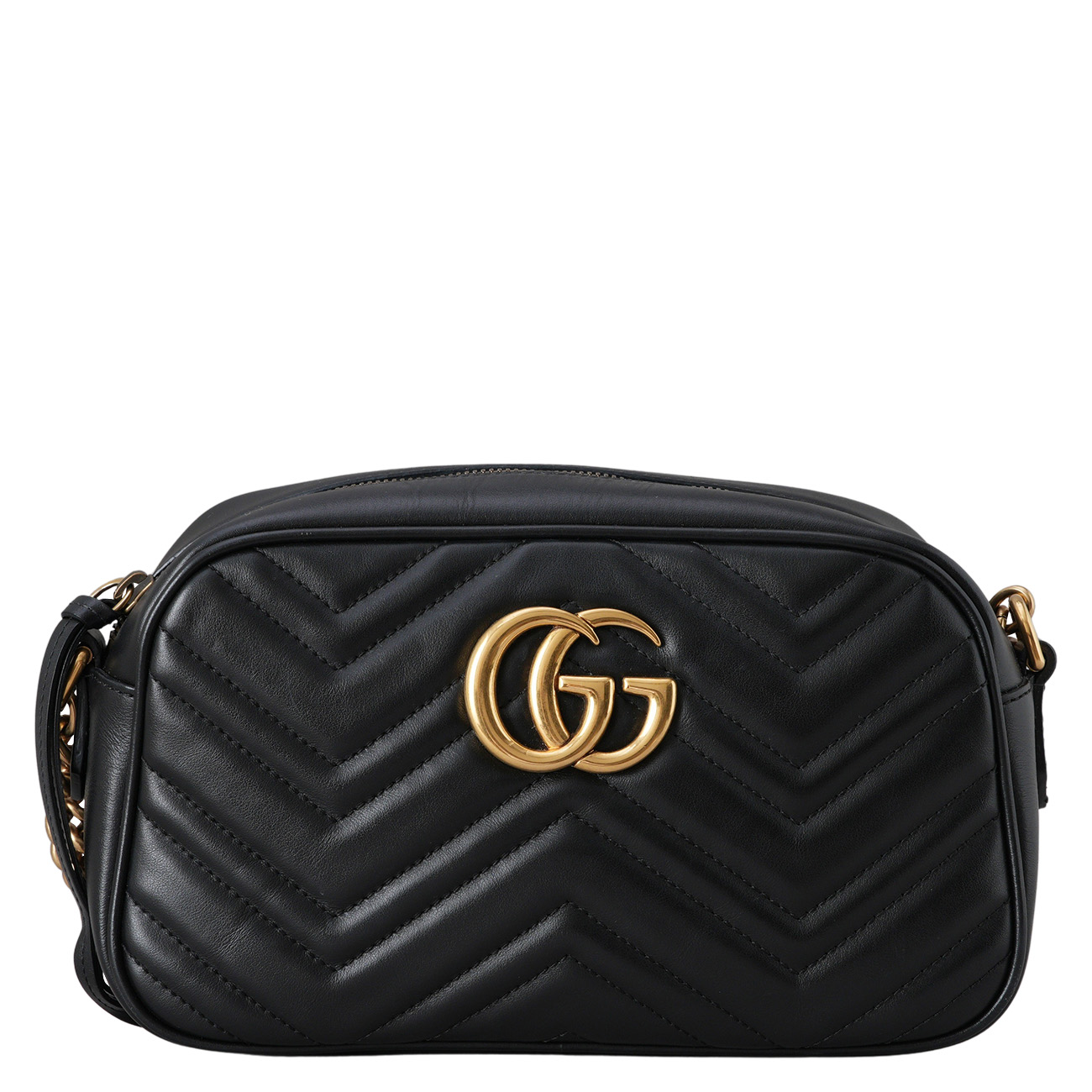 GUCCI(USED)구찌 447632 GG마몽 마틀라세 카메라백