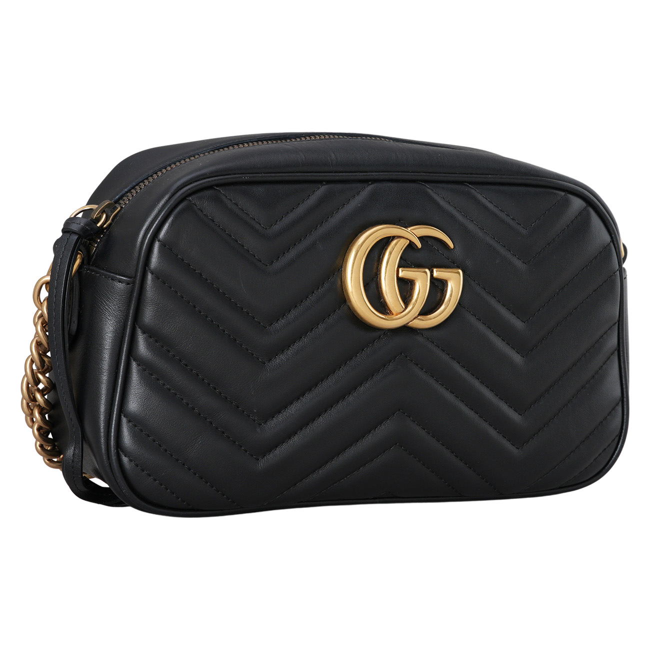 GUCCI(USED)구찌 447632 GG마몽 마틀라세 카메라백