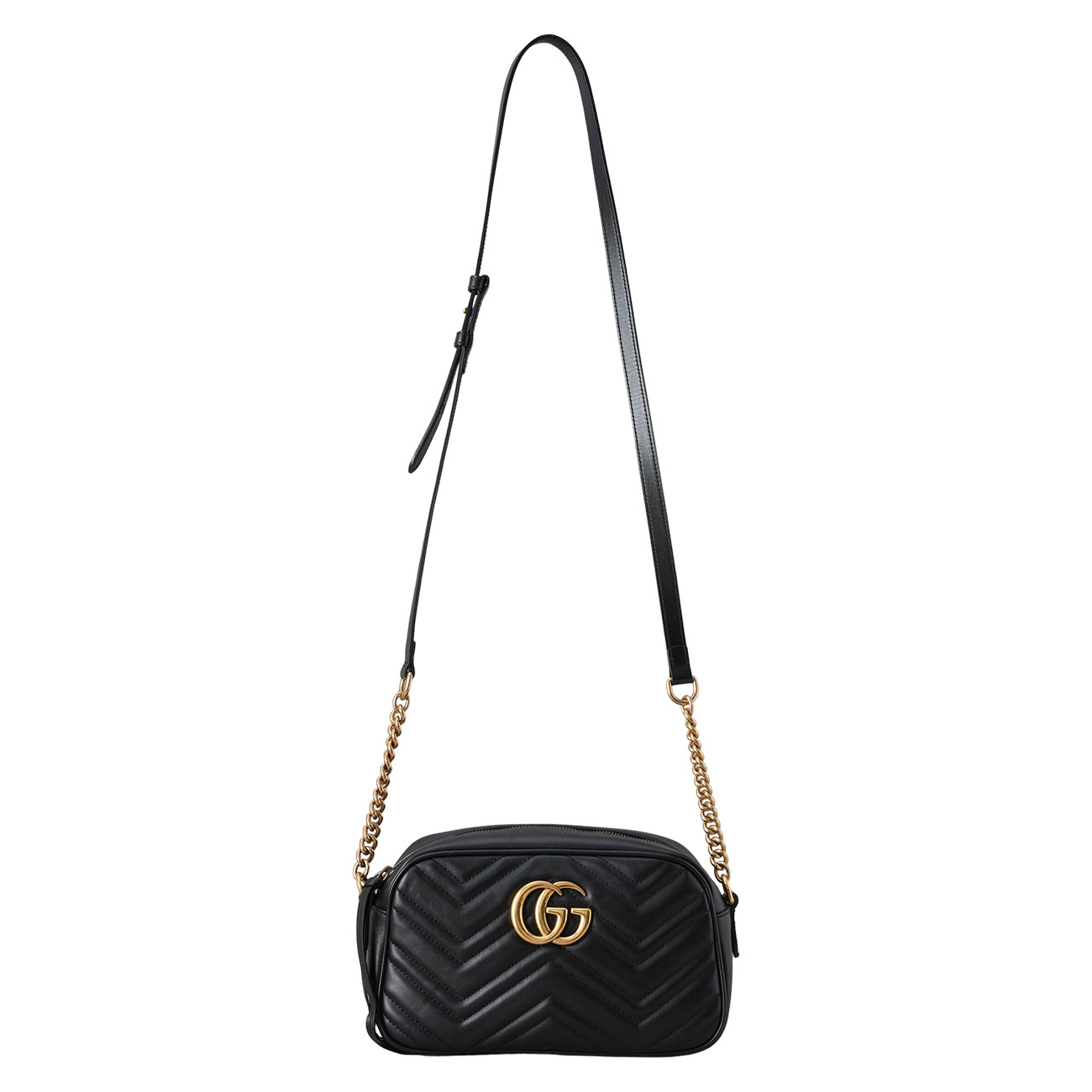 GUCCI(USED)구찌 447632 GG마몽 마틀라세 카메라백
