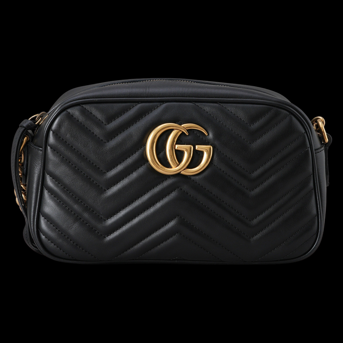 GUCCI(USED)구찌 447632 GG마몽 마틀라세 카메라백