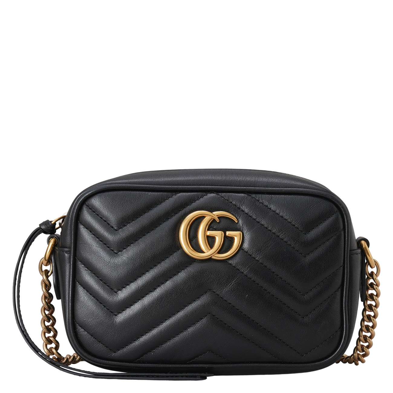 GUCCI(USED)구찌 448065 마몽 마틀라세 미니 카메라백