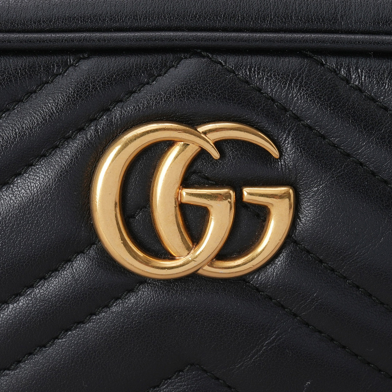 GUCCI(USED)구찌 448065 마몽 마틀라세 미니 카메라백