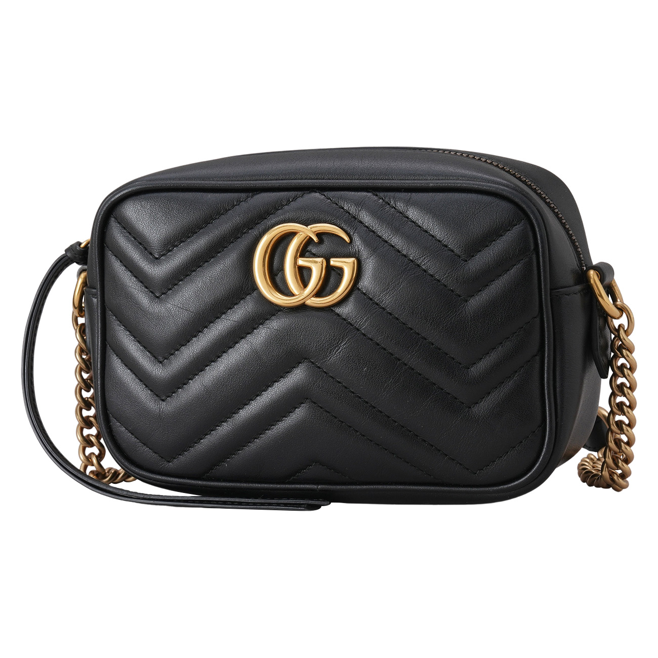 GUCCI(USED)구찌 448065 마몽 마틀라세 미니 카메라백