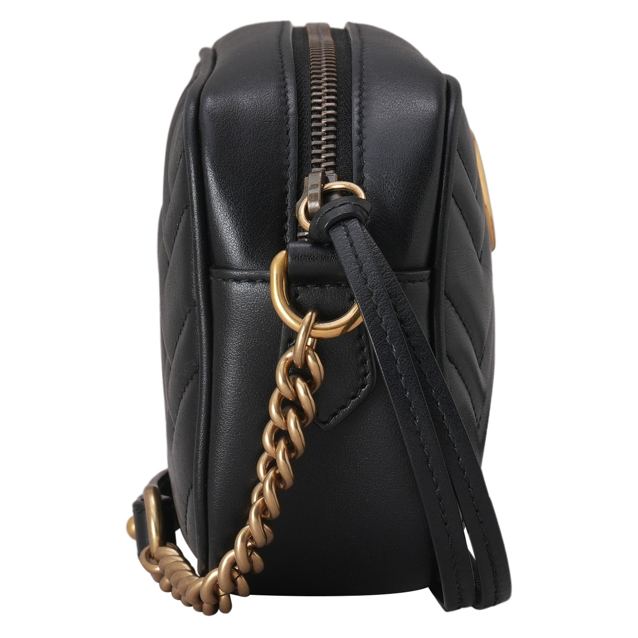 GUCCI(USED)구찌 448065 마몽 마틀라세 미니 카메라백