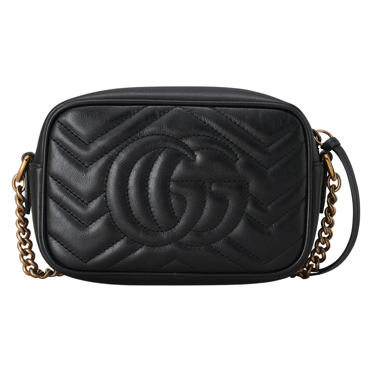 GUCCI(USED)구찌 448065 마몽 마틀라세 미니 카메라백