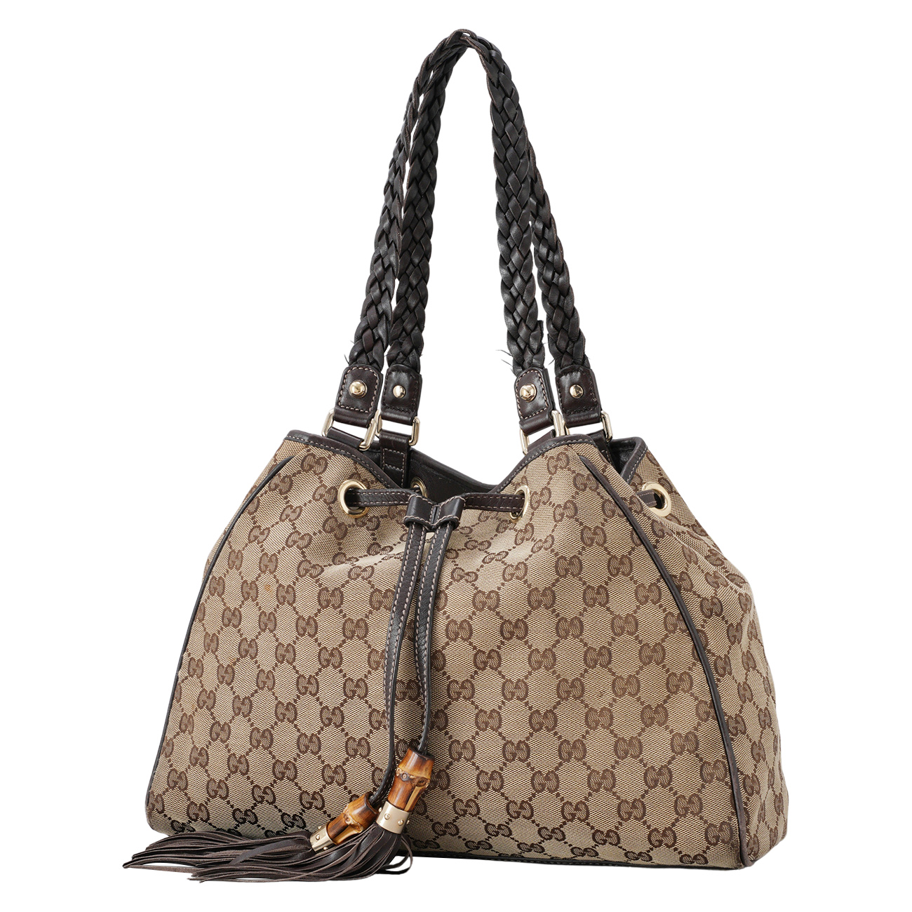 GUCCI(USED)구찌 170582 자가드 테슬 숄더백