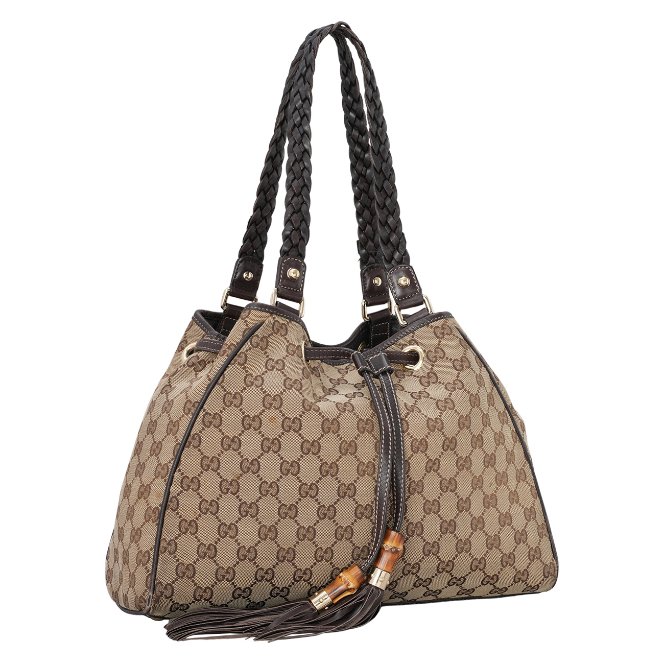 GUCCI(USED)구찌 170582 자가드 테슬 숄더백