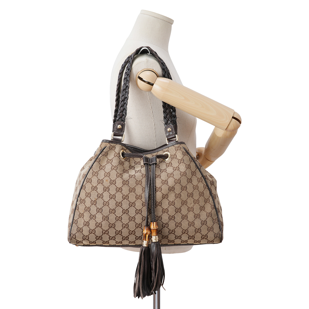 GUCCI(USED)구찌 170582 자가드 테슬 숄더백