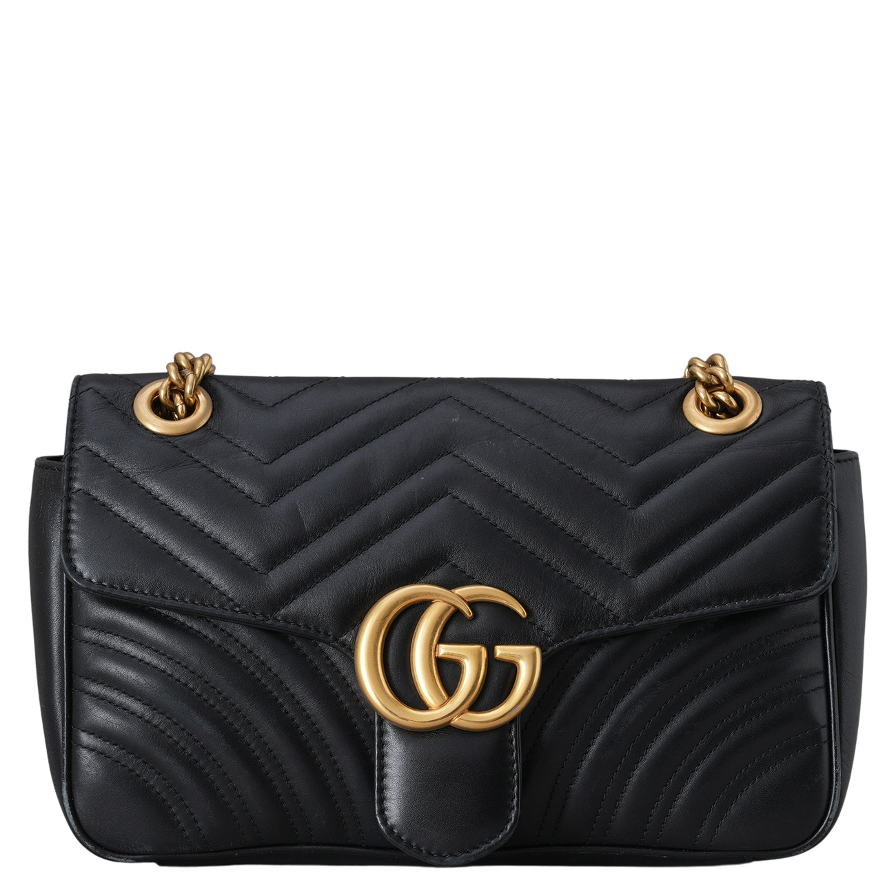 GUCCI(USED)구찌 443497 GG마몽 마틀라쎄 체인 숄더백