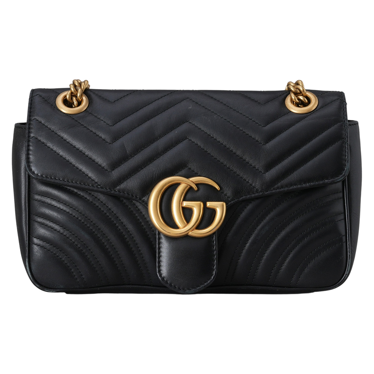 GUCCI(USED)구찌 443497 GG마몽 마틀라쎄 체인 숄더백