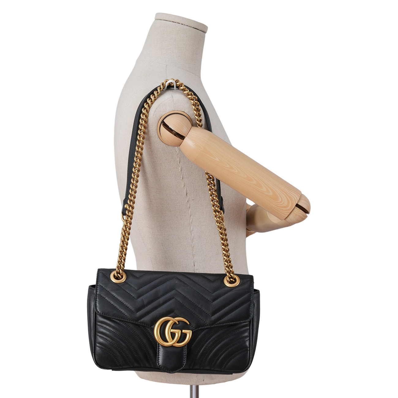 GUCCI(USED)구찌 443497 GG마몽 마틀라쎄 체인 숄더백