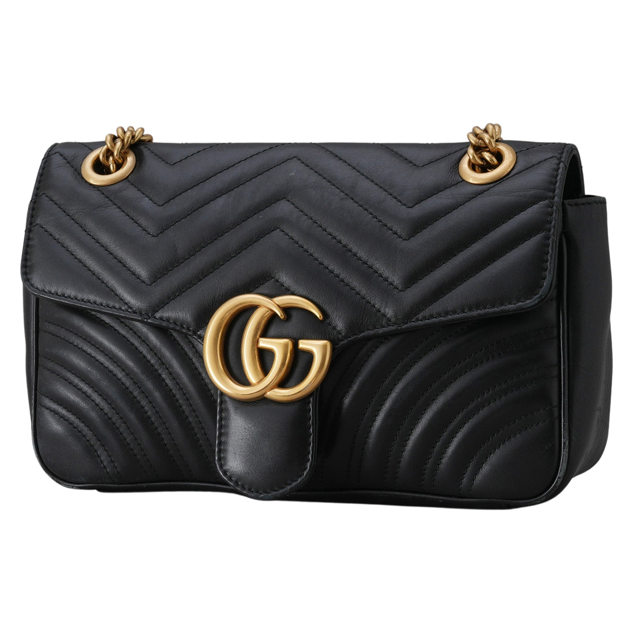 GUCCI(USED)구찌 443497 GG마몽 마틀라쎄 체인 숄더백