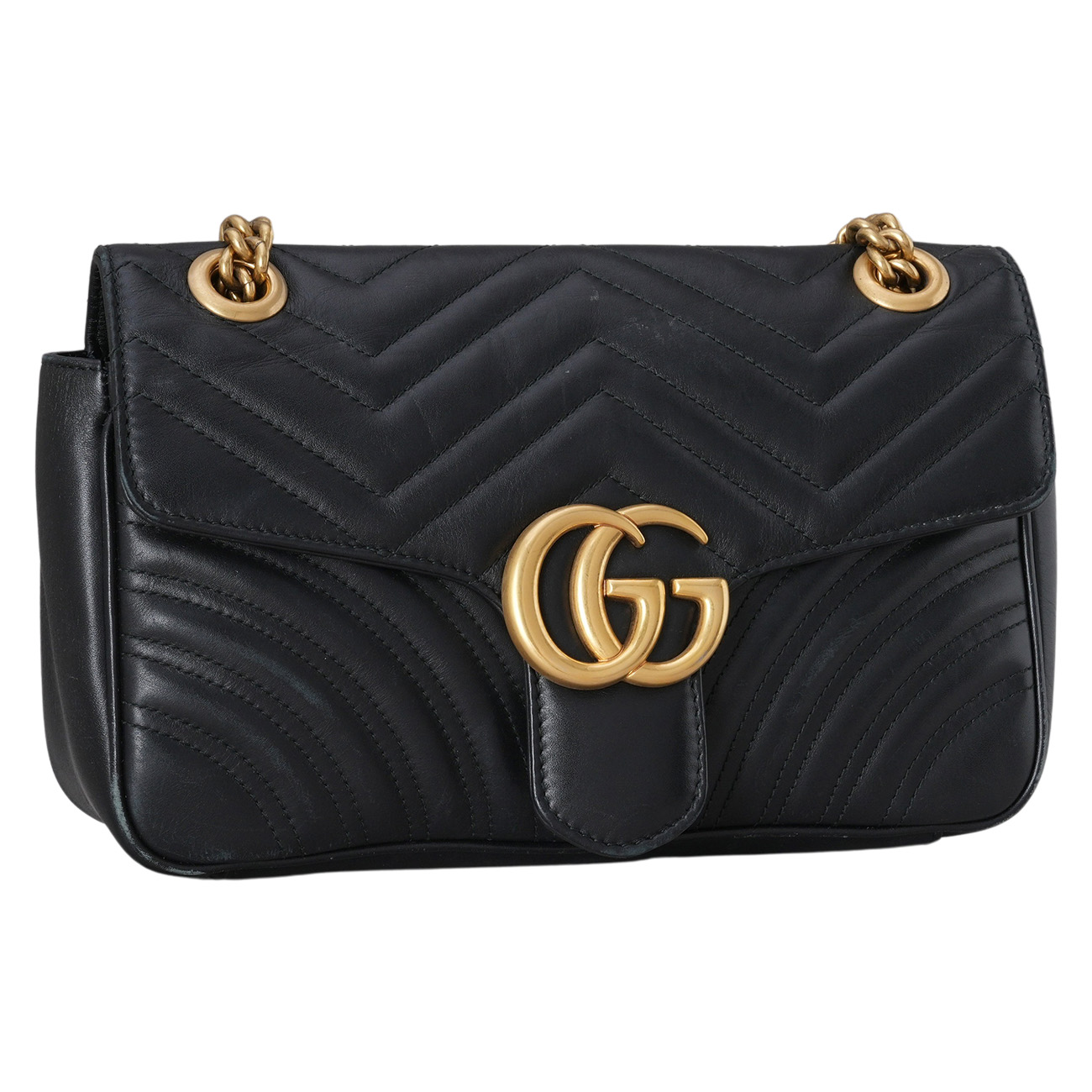 GUCCI(USED)구찌 443497 GG마몽 마틀라쎄 체인 숄더백