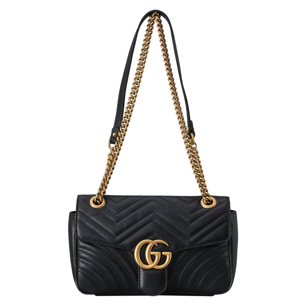 GUCCI(USED)구찌 443497 GG마몽 마틀라쎄 체인 숄더백