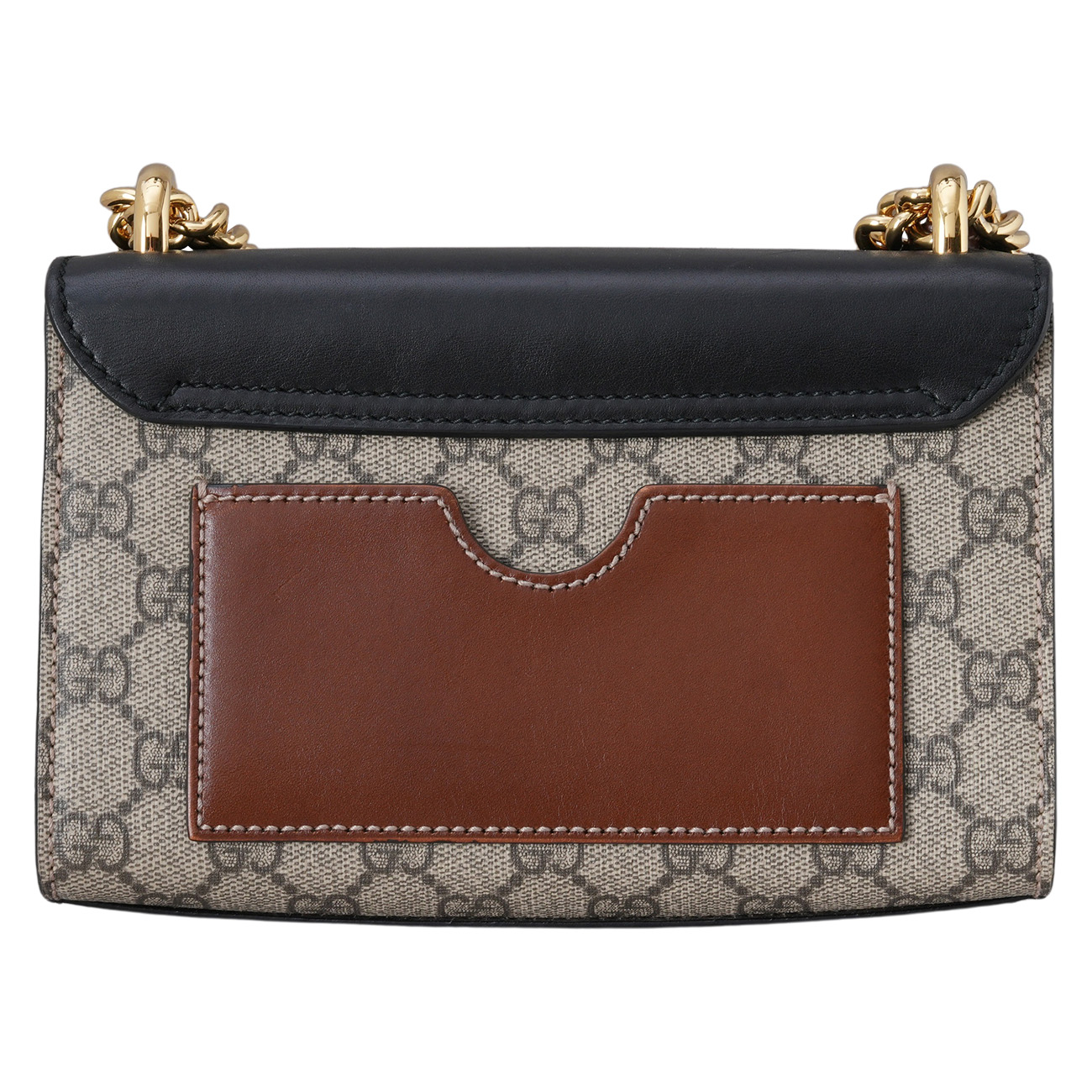 GUCCI(USED)구찌  GG 패드락 체인 숄더백 스몰