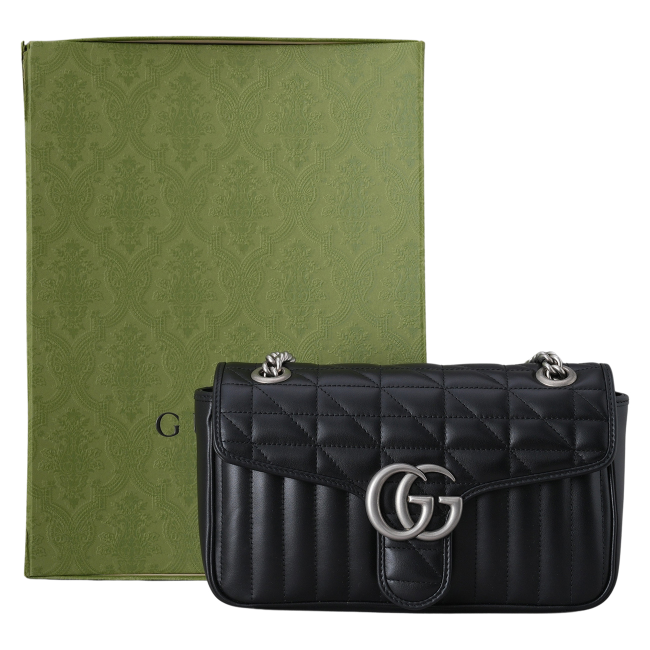 GUCCI(USED)구찌 443497 GG마몽 마틀라세 체인 숄더백