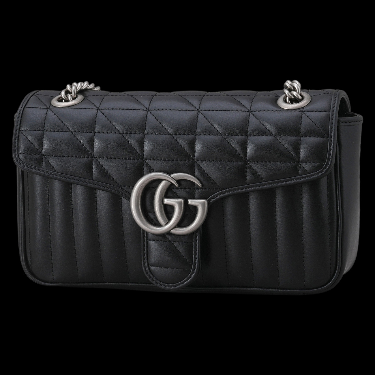 GUCCI(USED)구찌 443497 GG마몽 마틀라세 체인 숄더백