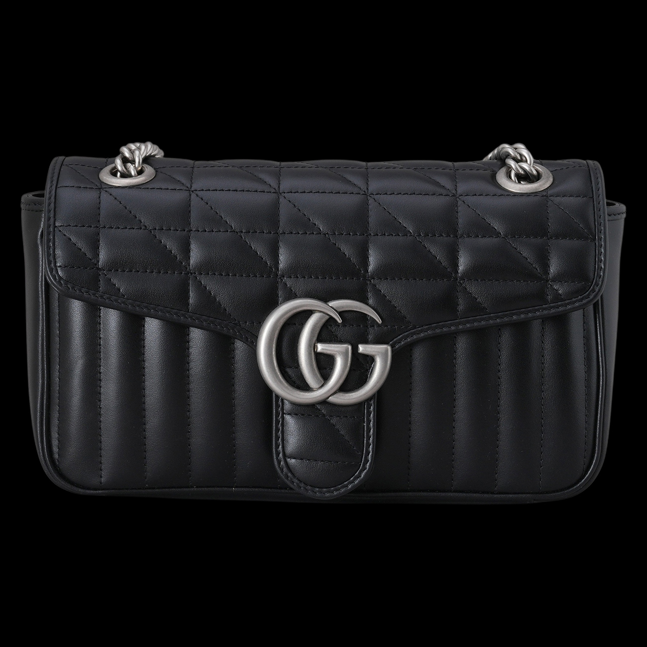 GUCCI(USED)구찌 443497 GG마몽 마틀라세 체인 숄더백