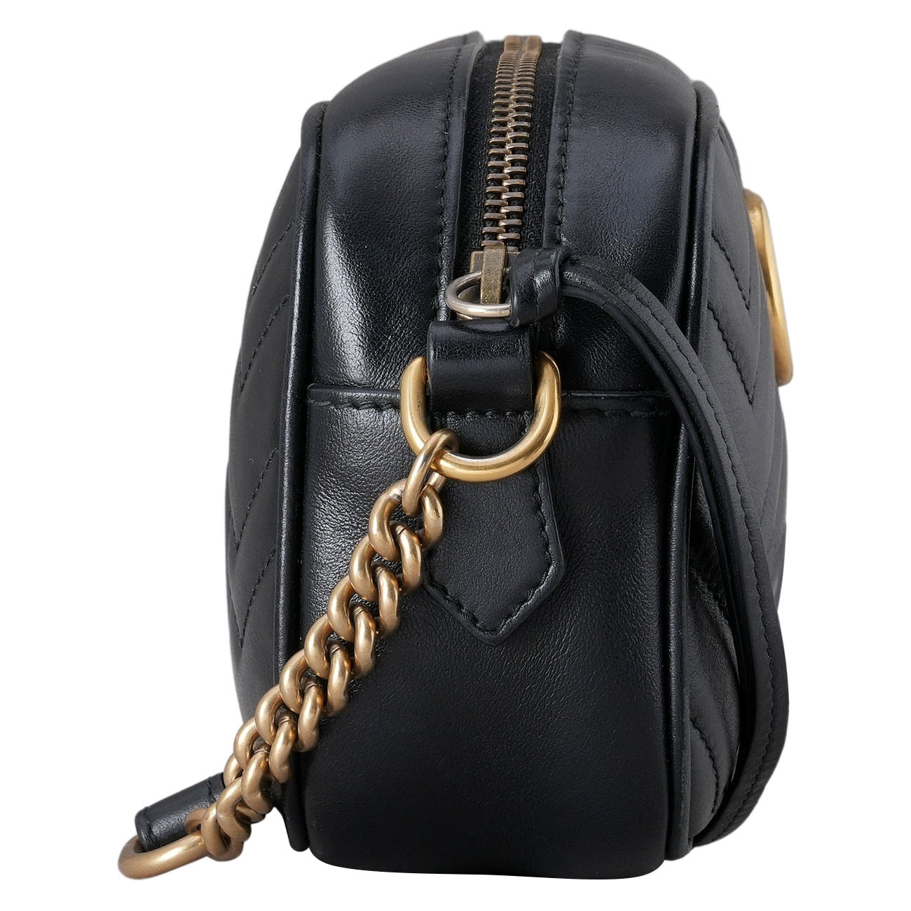 GUCCI(USED)구찌 448065 GG마몽 마틀라세 미니 카메라백