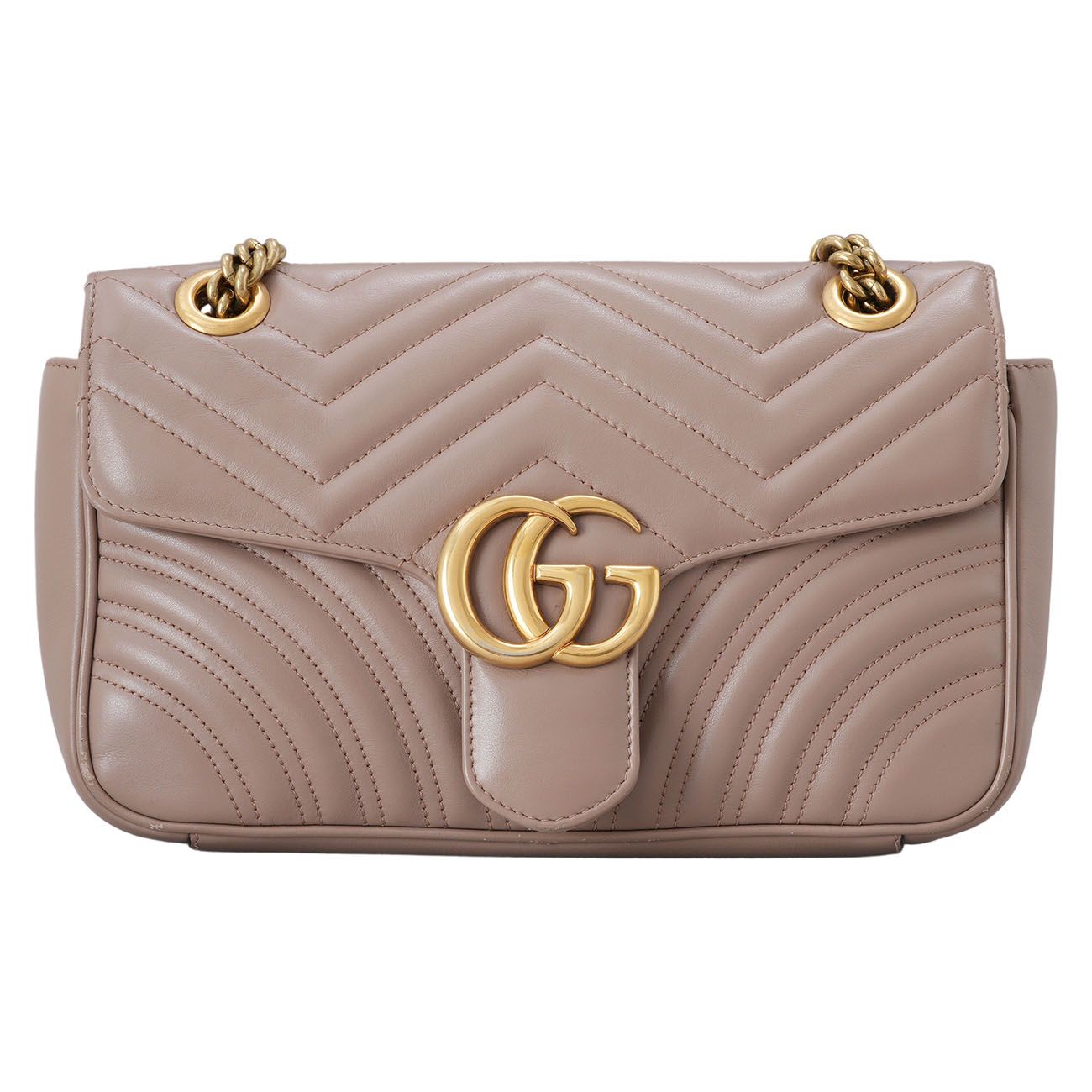 GUCCI(USED)구찌 443497 GG마몽 마틀라세 체인 숄더백
