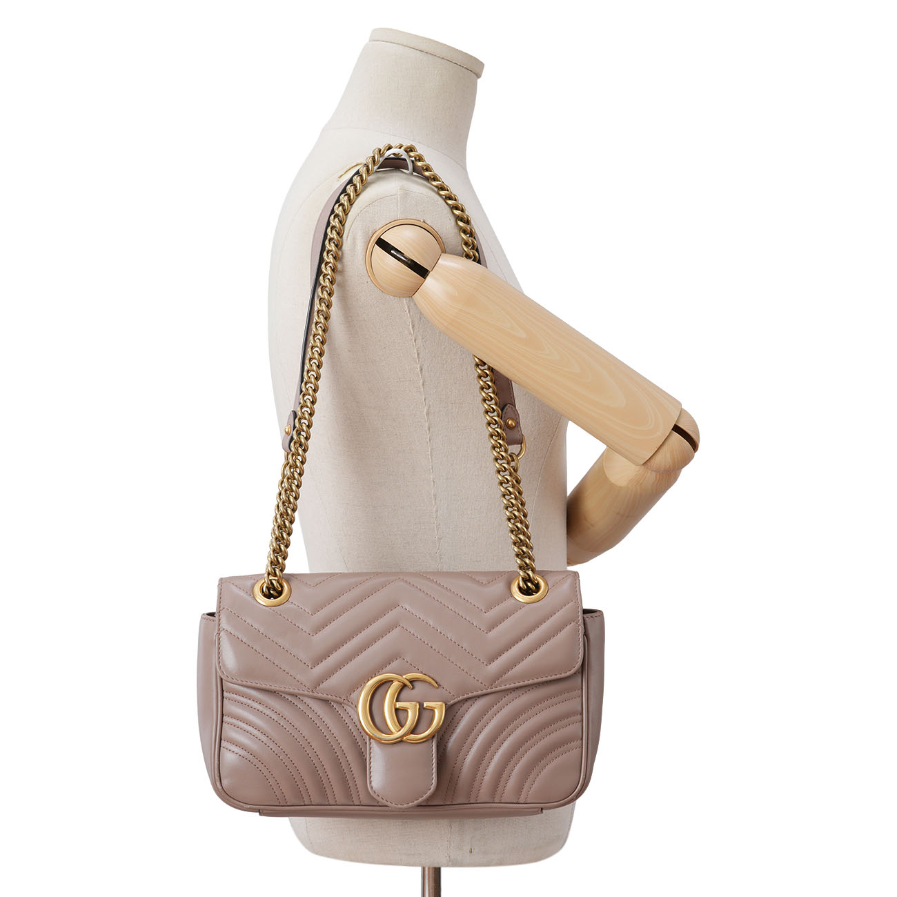 GUCCI(USED)구찌 443497 GG마몽 마틀라세 체인 숄더백