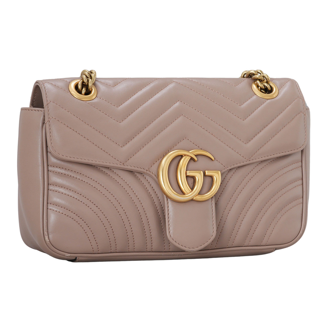 GUCCI(USED)구찌 443497 GG마몽 마틀라세 체인 숄더백