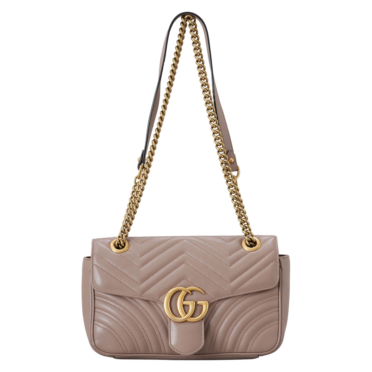 GUCCI(USED)구찌 443497 GG마몽 마틀라세 체인 숄더백