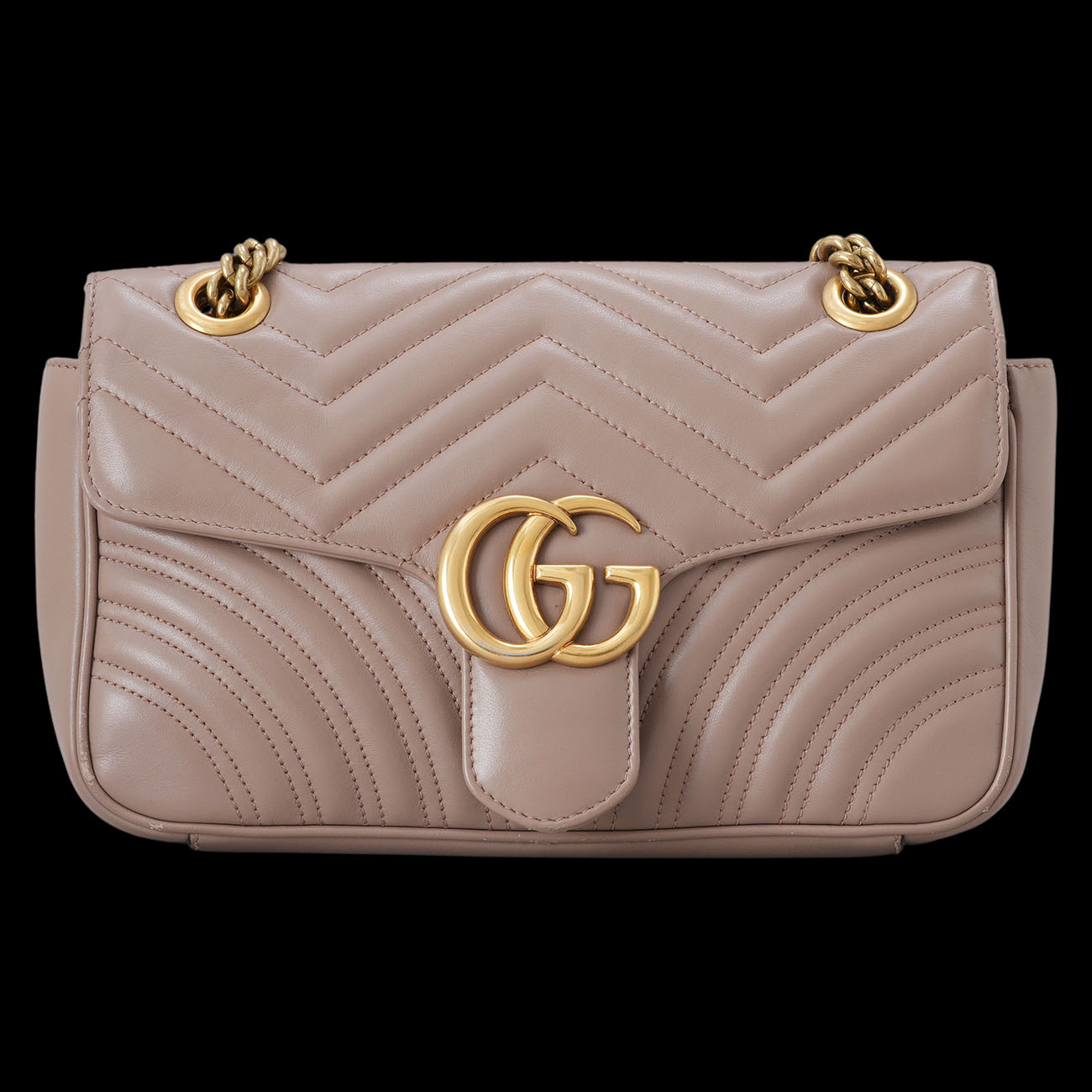 GUCCI(USED)구찌 443497 GG마몽 마틀라세 체인 숄더백