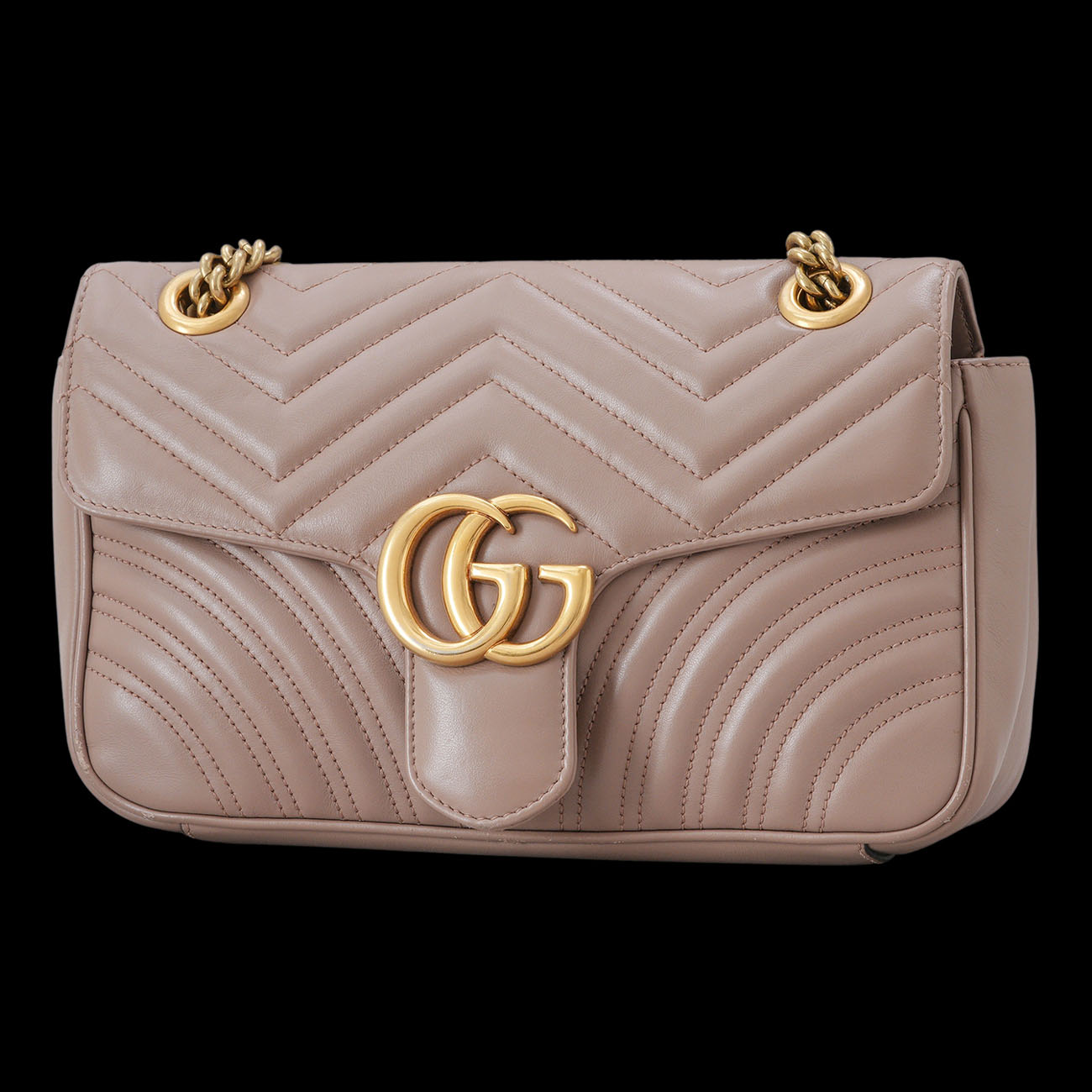 GUCCI(USED)구찌 443497 GG마몽 마틀라세 체인 숄더백