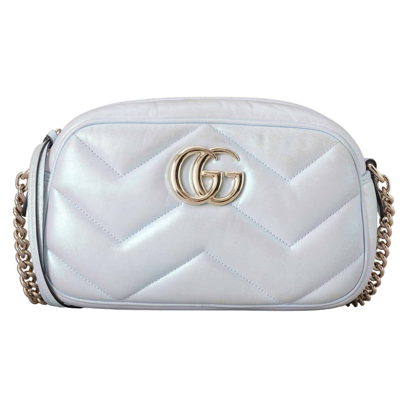 GUCCI(USED)구찌 447632 GG마몽 마틀라세 카메라백