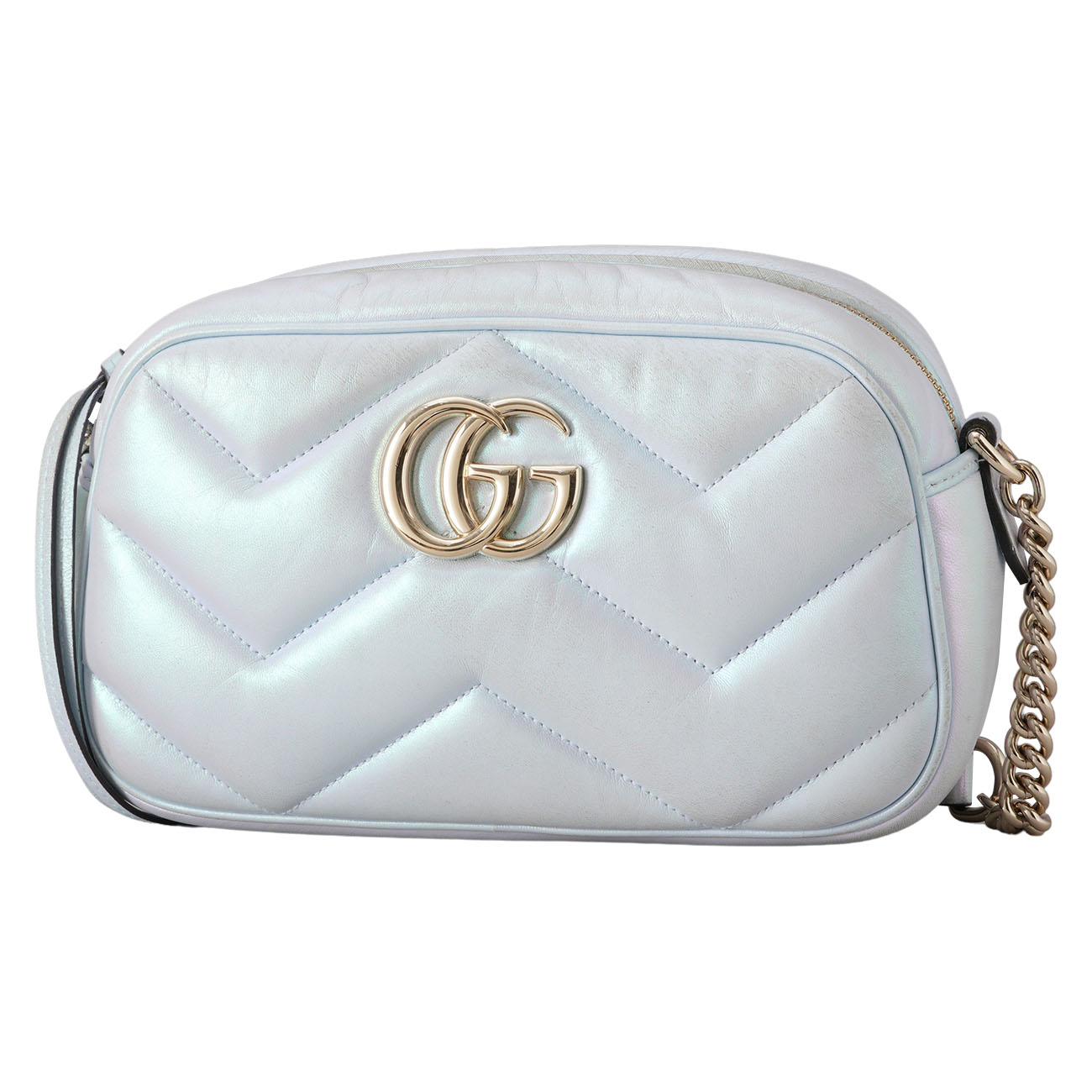 GUCCI(USED)구찌 447632 GG마몽 마틀라세 카메라백