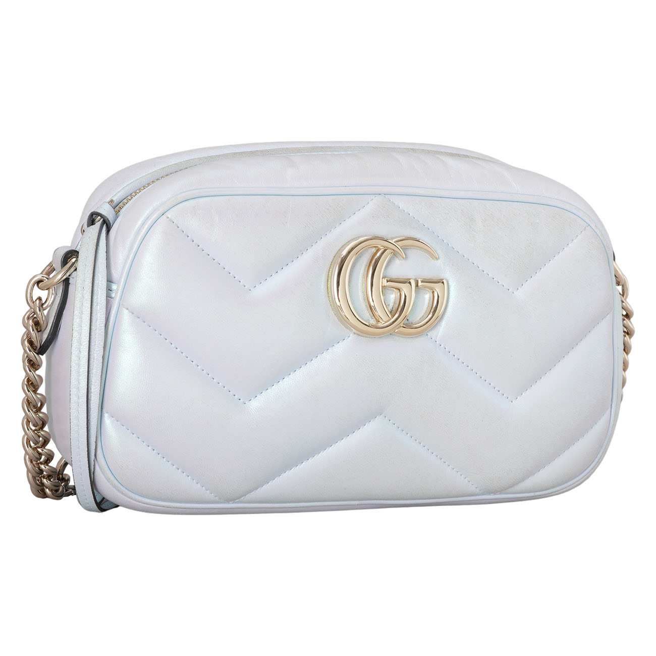 GUCCI(USED)구찌 447632 GG마몽 마틀라세 카메라백