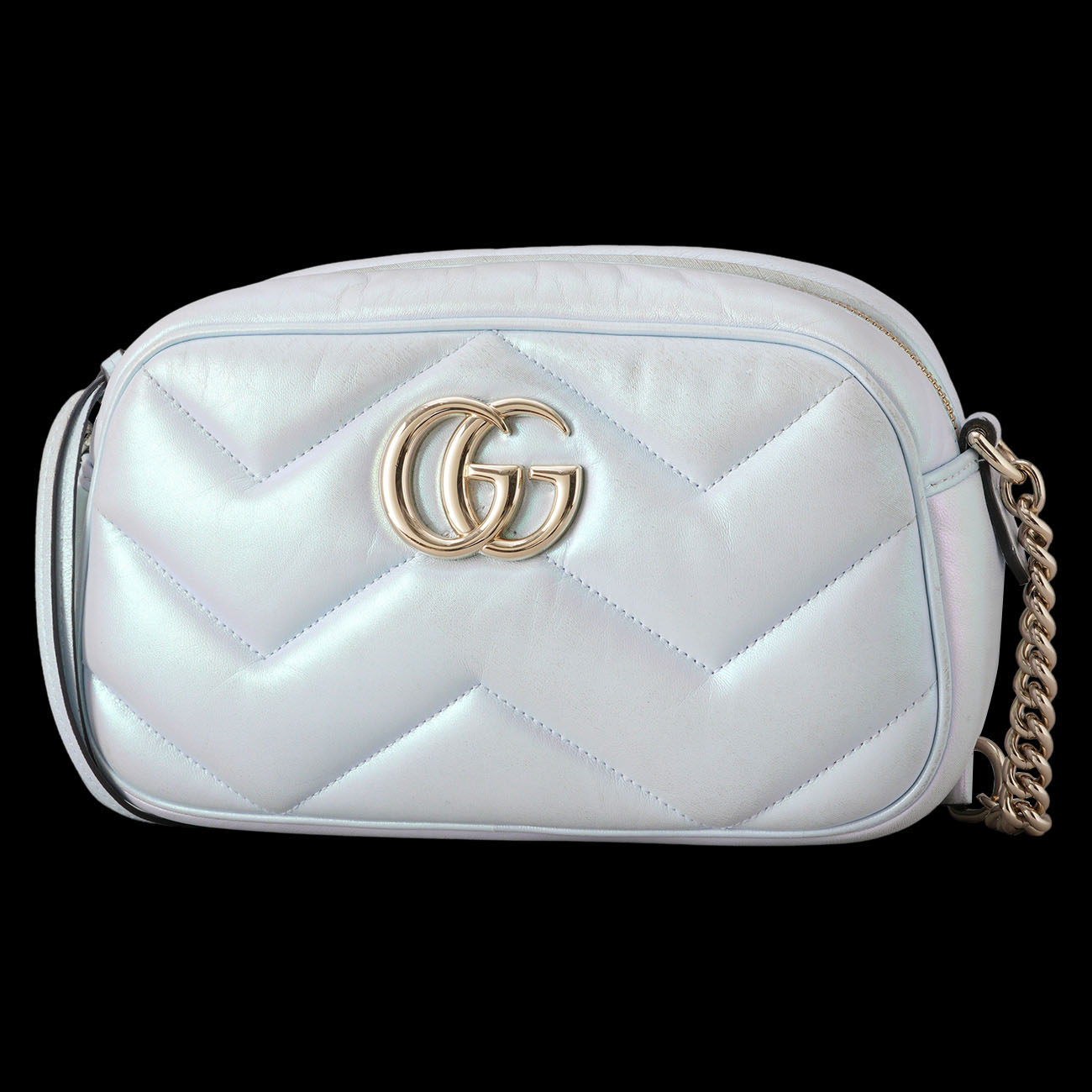 GUCCI(USED)구찌 447632 GG마몽 마틀라세 카메라백