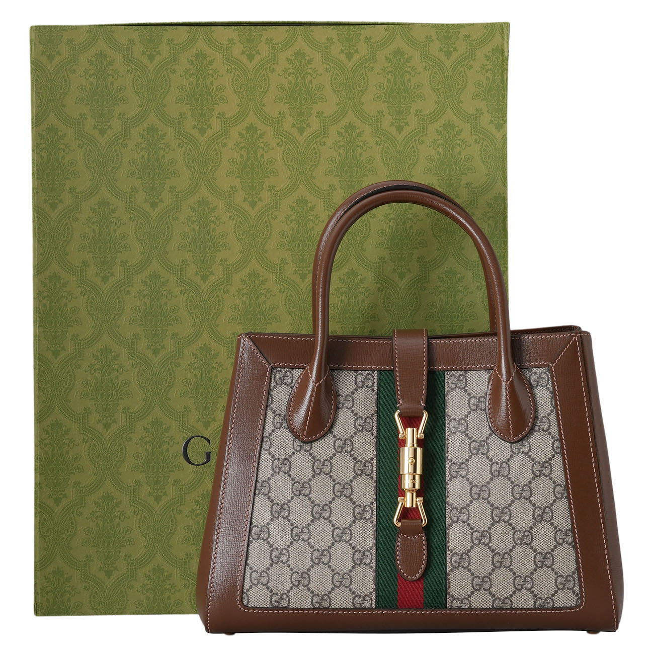 GUCCI(USED)구찌 649016 재키 1961 토트백 미듐