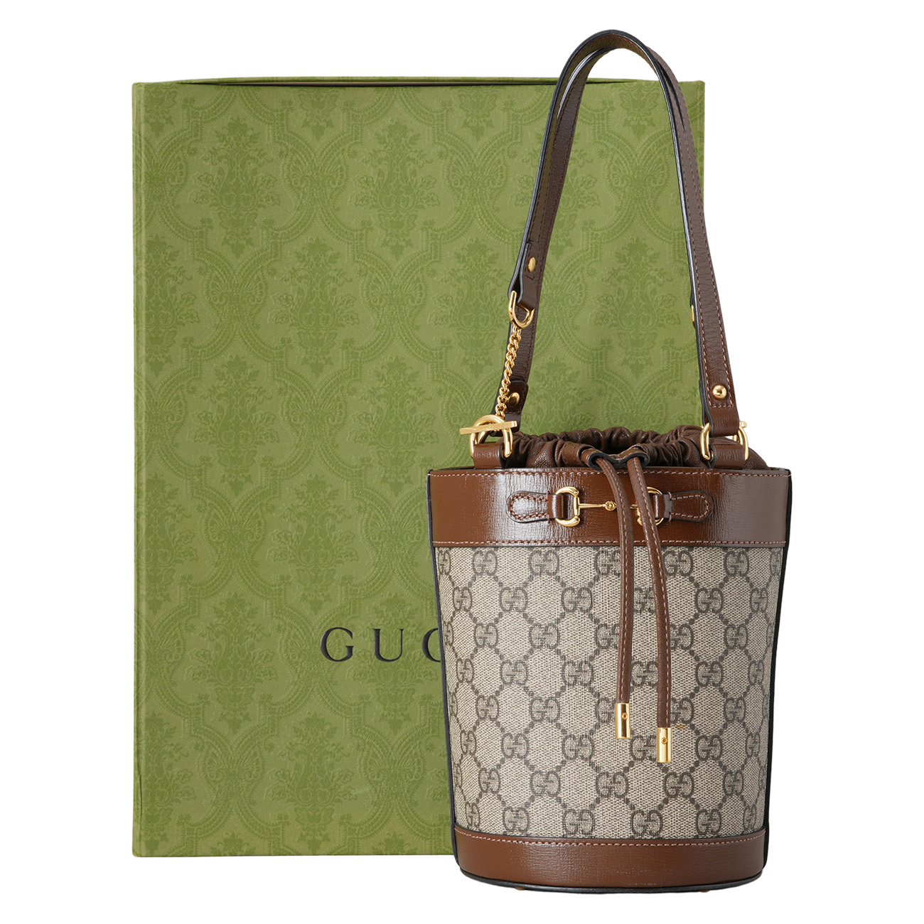 GUCCI(USED)구찌 637115 홀스빗 1955 스몰 버킷백