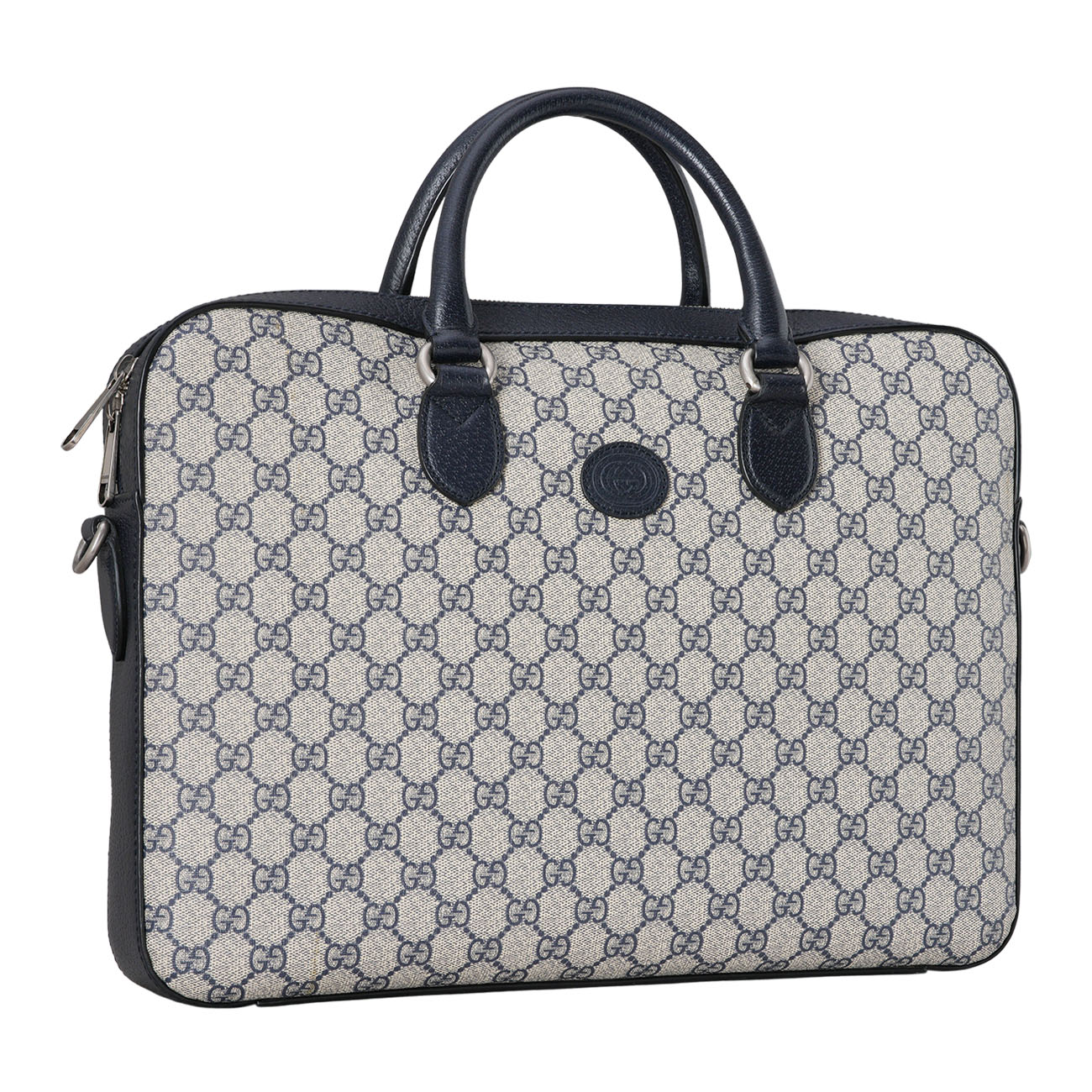GUCCI(USED)구찌 674140 인터로킹 G 브리프케이스