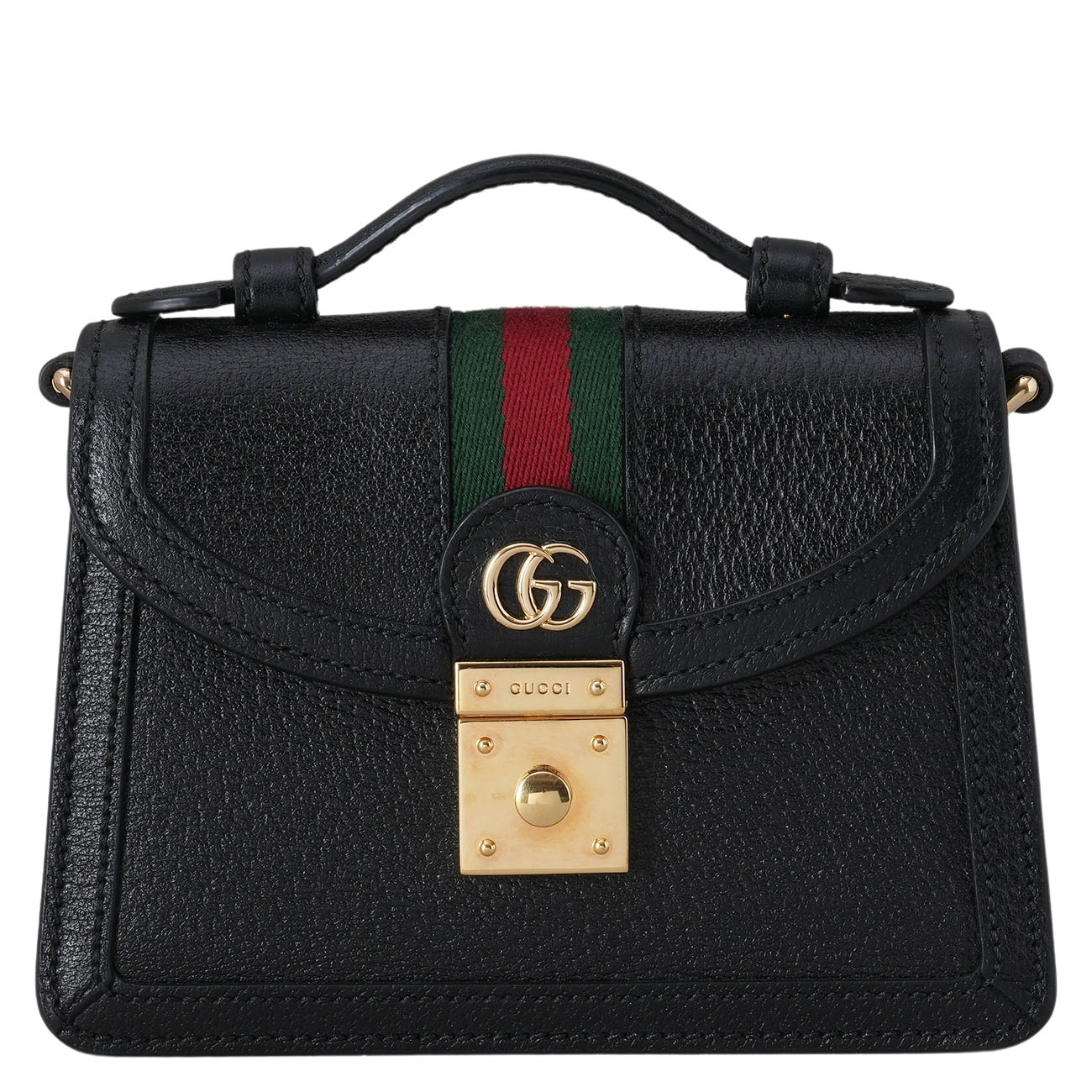GUCCI(USED)구찌 779834 블랙 오피디아 미니 탑 핸들백